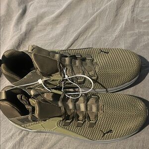 Puma Men's Khaki Athletic Shoes